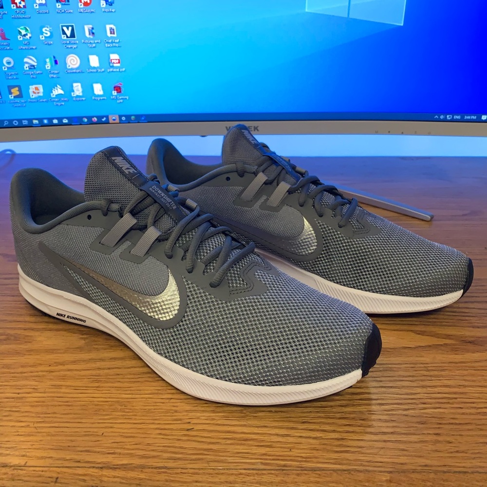 Nike Grey Running Shoes Size 12 NEW